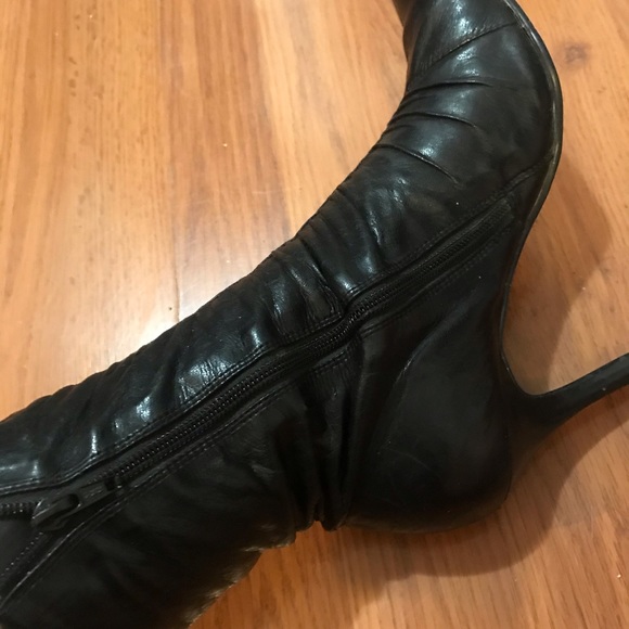 Boots high heels pointed toe 9.5 - Picture 5 of 9